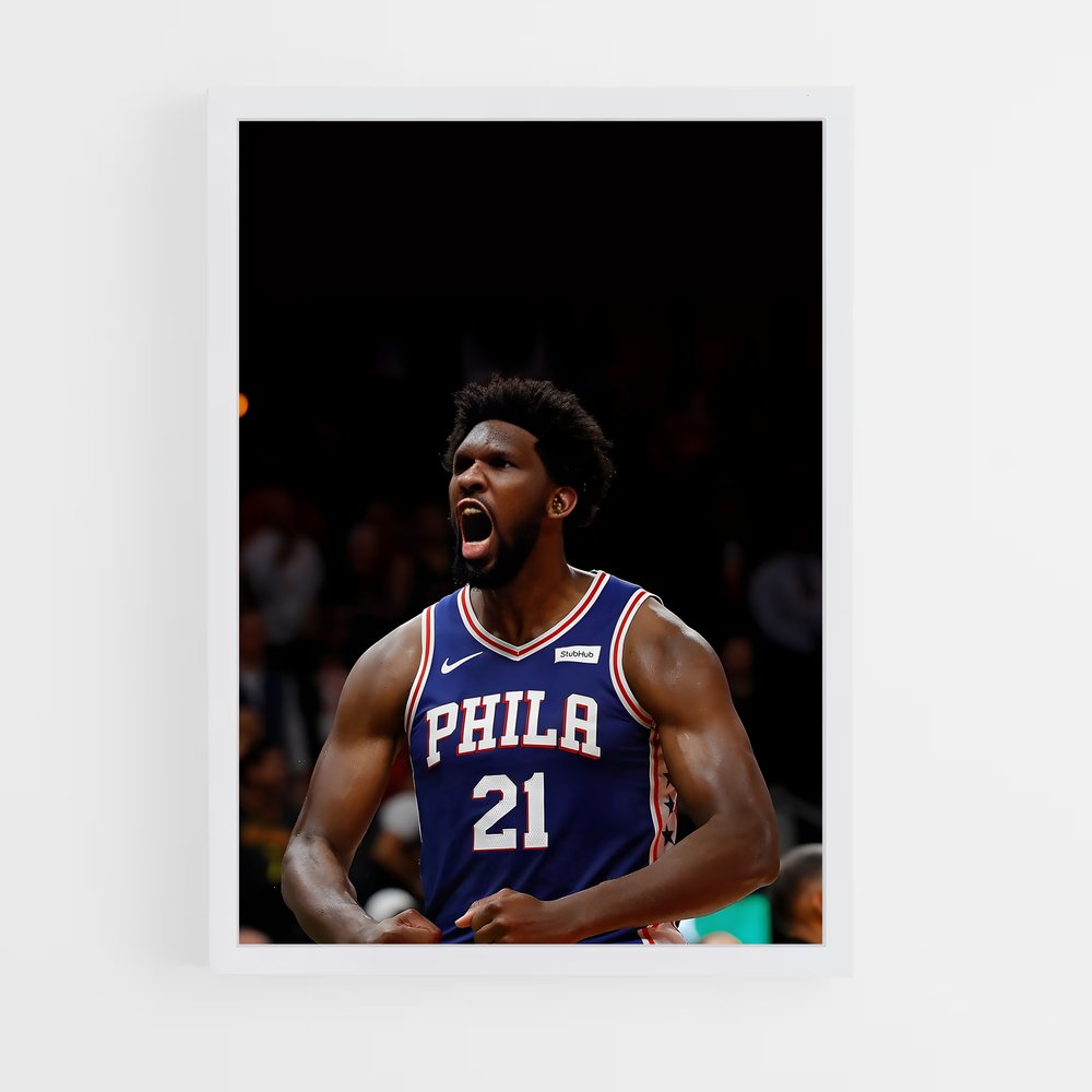 Poster The Sixers Legend – affiche Basketball (vue 3)